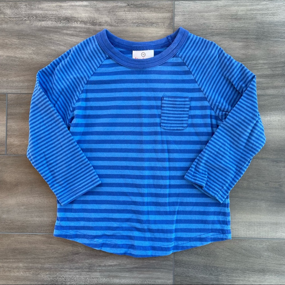 EUC Super Soft Hanna Andersson Striped Long Sleeve 90
